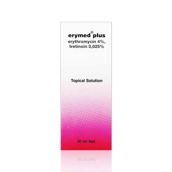 Erymed Plus (эритромицин 4% / третиноин 0.025%) лосьон | 30мл
